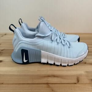 Nike Free Metcon 6 workout shoes Gym Training Womens 9 Blue Tint Navy White NEW
